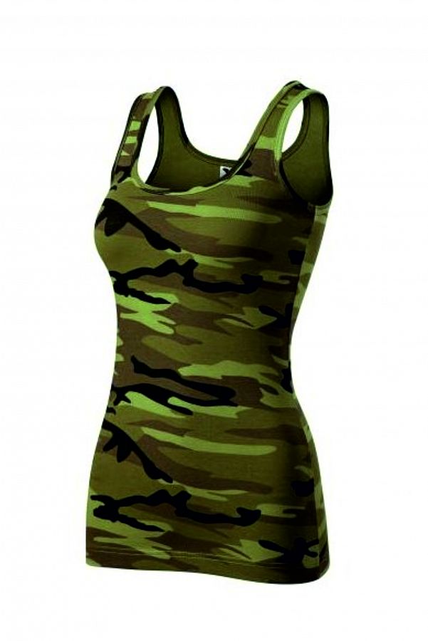 Tílko dámské Triumph CAMO C36 camouflage green vel. XXL - Obrázek Tílko dámské Triumph CAMO C36 camouflage green vel. XXL - Obrázek